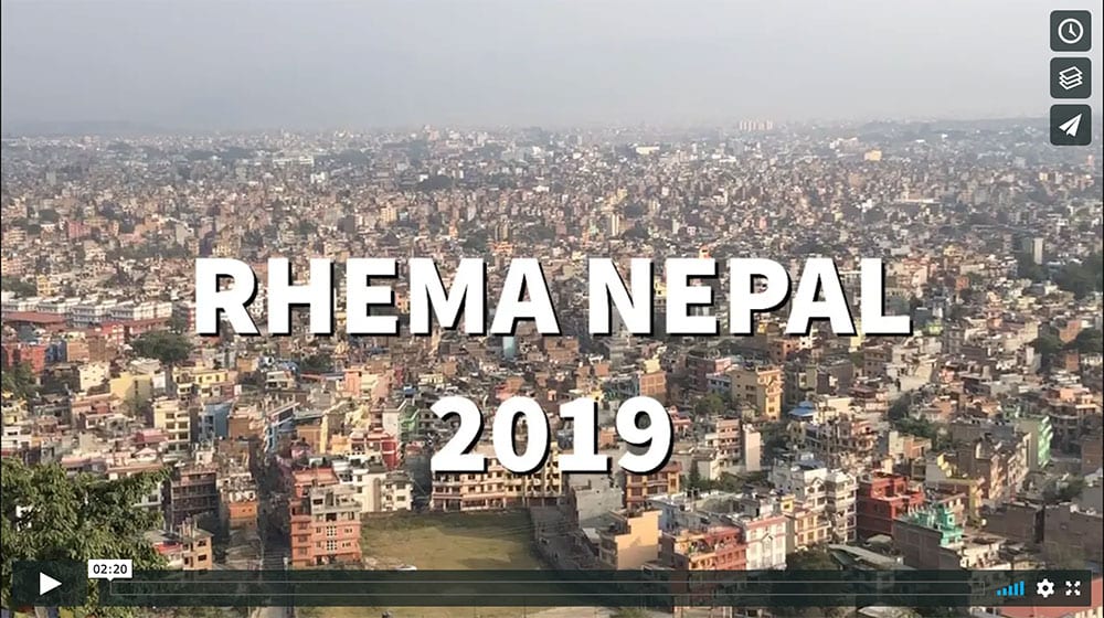Rhema Nepal Graduation