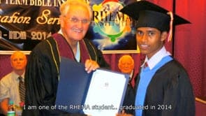 RHEMA graduate: Pastor Umesh